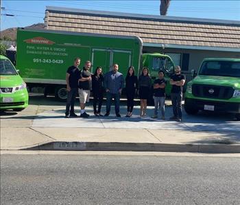 Crew Photo, team member at SERVPRO of Highland / North Redlands